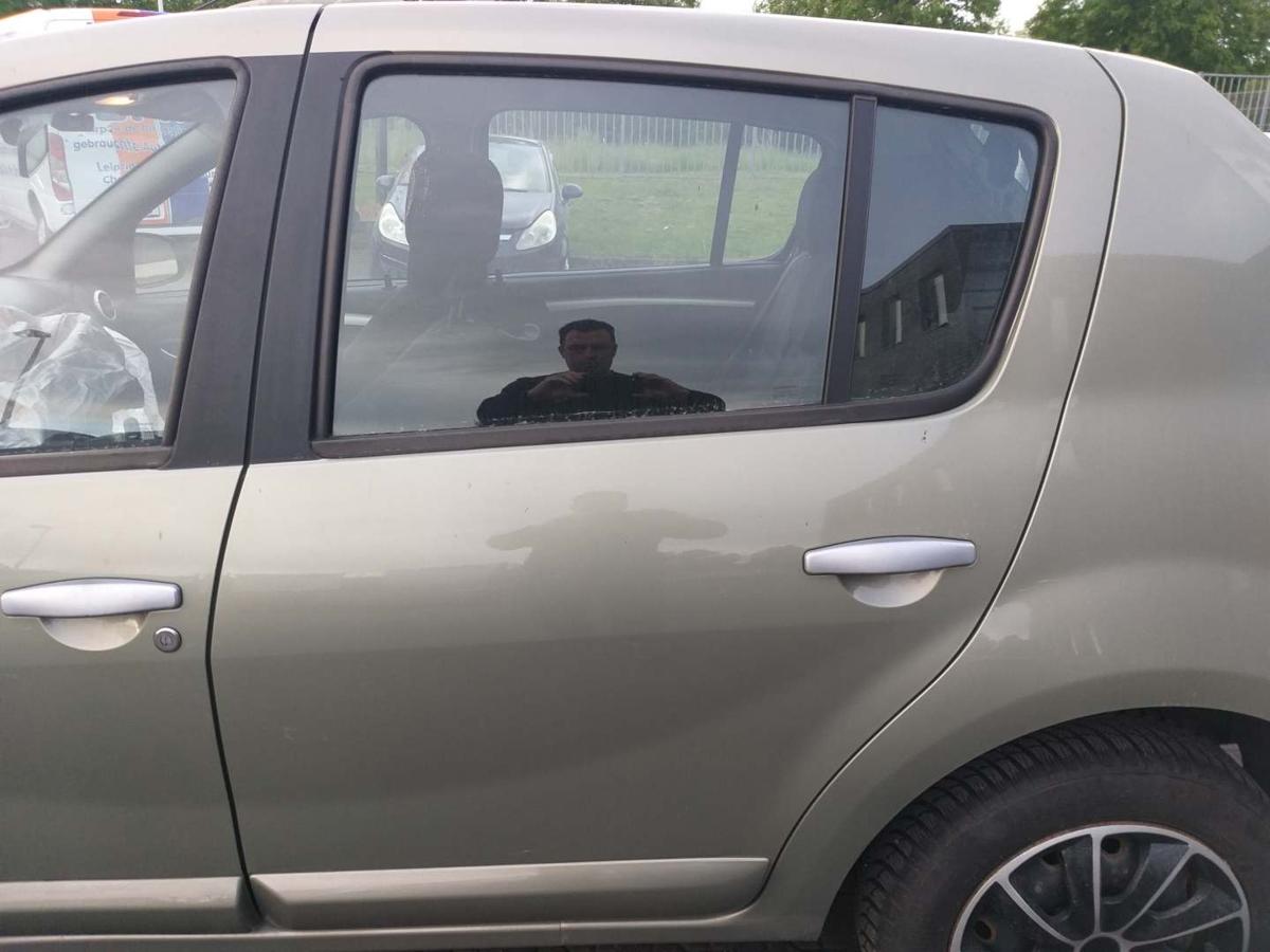 Dacia Sandero original Tür hinten links Beige TEHNL Bj.2008